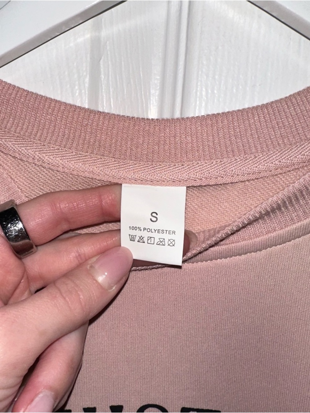 Rose Crew Neck Sweatshirt - Picture 3 of 6
